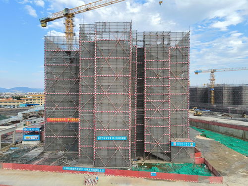 廣州空港安置房一期工程 標段a 項目主體結構全面封頂